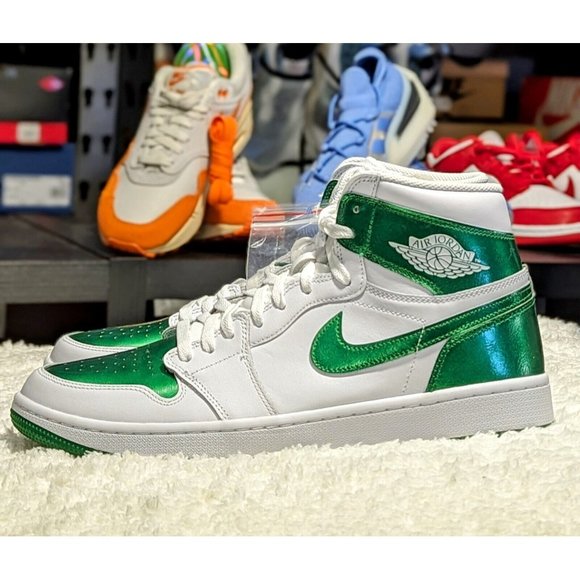 Nike Air Jordan 1 High Golf Metallic Green DQ0660-130 Men\'s Size 13 main image 8